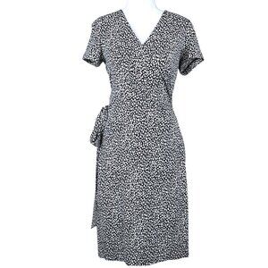 Diane von Furstenberg • New Julian Two Leopard Print Wrap Dress || Size 4